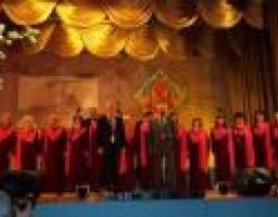 У смт. Біловодськ відбувся VI обласний фестиваль хорових колективів "Пісні, опалені війною"