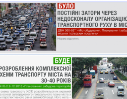 Великі міста мають розробляти комплексні схеми транспорту на 30-40 років