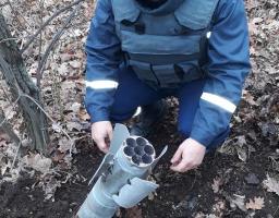 За минулу добу на Луганщині вилучено дві одиниці вибухонебезпечних предметів