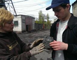 Художник Володимир Воротньов передасть Лисичанському музею вугілля з Червонограду