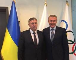 Юрій Гарбуз зустрівся з президентом НОК