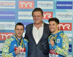 Українці вибороли командний кубок європейської першості зі стрибків у воду