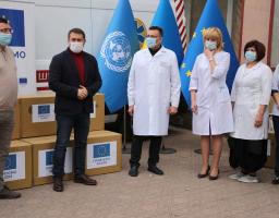 Ваша допомога засобами індивідуально захисту дуже необхідна та вчасна, – Сергій Гайдай представникам ПРООН