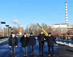 Заплавний міст відкрито для технічних робіт