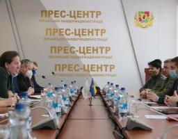 Координатор проєктів ОБСЄ в Україні Генрік Вілладсен висловив готовність до розвитку співпраці з Луганщиною