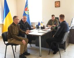 Артем Лисогор зустрівся з першим заступником Голови Державної служби України з надзвичайних ситуацій Віталієм Миронюком