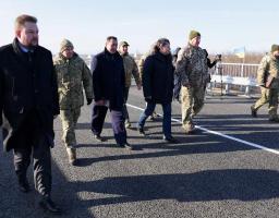 Відремонтований шляхопровід відкрили на Попаснянщині