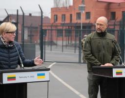 Українська армія готова боронити власну країну та Європу, – Прем’єр-міністри України та Литовської Республіки відвідали Луганщину 