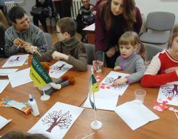 «Сонячні діти» створили дерево заповітних бажань