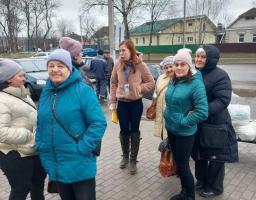 На Сумщині понад 200 ВПО з Луганщини протягом тижня отримали продукти харчування, ще більше 100 – засоби гігієни 