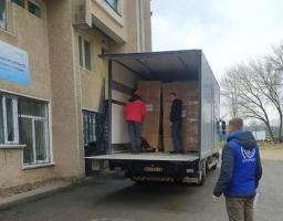 Наших ВПО в Івано-Франківську забезпечують кухонними наборами, матрацами, ковдрами та комплектами постільної білизни