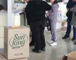 Більше 420 переселенців з Луганщини звернулися до гумштабу на Вінниччині на минулому тижні