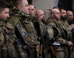 Міністр внутрішніх справ України Ігор Клименко відзначив державними та відомчими нагородами воїнів Об’єднаної штурмової бригади Нацполіції "Лють". 