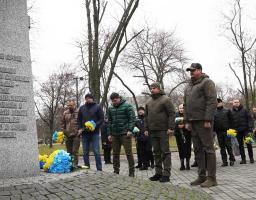 Артем Лисогор вшанував пам’ять борців за Соборність України