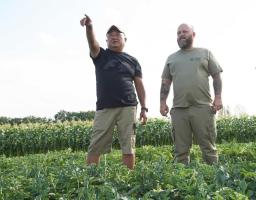 Олексій Харченко ознайомився із роботою релокованого з Луганщини агропідприємства 