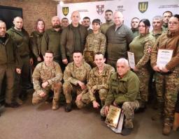 Бійців 100-ої ОМБр привітали з річницею створення бригади – цій військовій частині Луганщиною спрямовано 12,7 млн грн на закупівлю квадрокоптерів