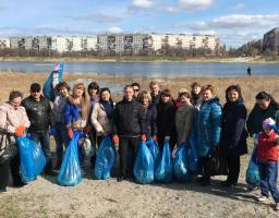 Колектив Департаменту взяв участь в акції «Квітуча Луганщина»