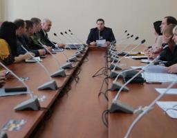 В облдержадміністрації розглянули стан демонтажу аварійного будинку у Лисичанську