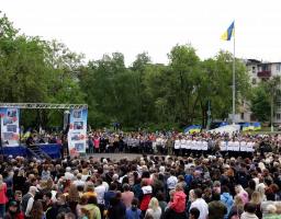 Луганщина відзначила День перемоги над нацизмом