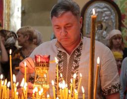 Привітання голови Луганської обласної державної адміністрації – керівника обласної військово-цивільної адміністрації Юрія Гарбуза з Великоднем