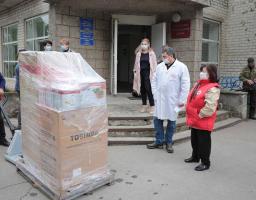 Товариство Червоного Хреста України передало рубіжанській лікарні побутову техніку