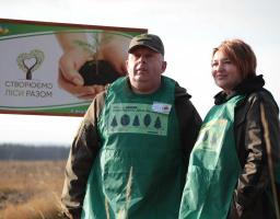 На Луганщині триває акція «Створюємо ліси разом»