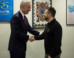 Володимир Зеленський зустрівся з Єнсом Столтенбергом