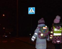 Пішоходи зобов'язані носити світлоповертальні елементи в умовах недостатньої видимості