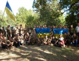 Молодь з Луганщини долучилася до Всеукраїнської акції «Оборонна свідомість: Олешківська Січ» 