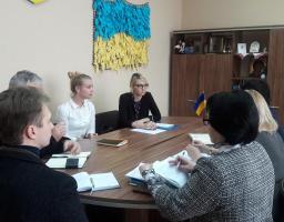 27.03.2018 ЗУСТРІЧ З ПРЕДСТАВНИКАМИ НОРВЕЗЬКОЇ РАДИ У СПРАВАХ БІЖЕНЦІВ В УКРАЇНІ