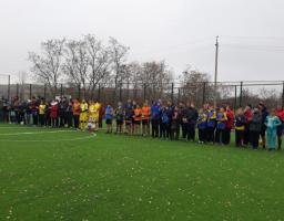 Учні міловської школи займатимуться спортом на новому  спортивному майданчику