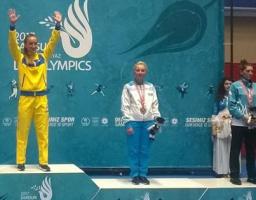 Ще одне дефлімпійське золото у нашої спортсменки