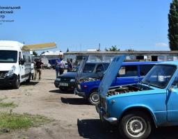 Мобільний сервісний центр МВС працює в прифронтових районах Луганщини 