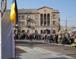 «Якби не добробати, ще не відомо де б сьогодні проходила лінія розмежування», - Сергій Гайдай на відкритті пам'ятника добровольцям АТО