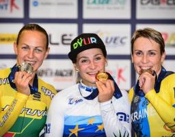 Наша велоспортсменка – бронзова призерка чемпіонату Європи 