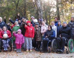 Стартував табір для молоді з інвалідністю