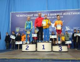 Наші важкоатлети – чемпіони України
