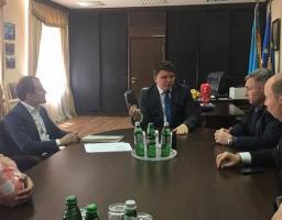 Юрій Гарбуз зустрівся з Міністром молоді та спорту України Ігорем Ждановим
