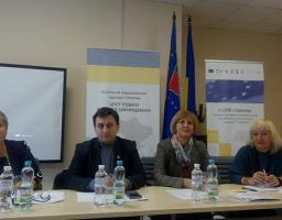 Проведено семінар для фахівців управлінь соцзахисту населення Луганської області за темою: «Організація надання послуг пенсійного забезпечення з урахуванням особливостей тимчасово переміщених осіб»