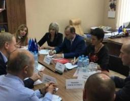 Зустріч заступника голови облдержадміністрації Ольги Лішик зі спільною делегацією Представництва Європейського Союзу та ПРООН в Україні