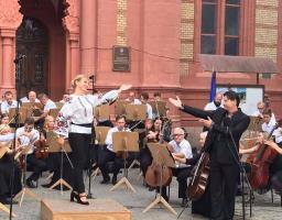 В Ужгороді відбувся спільний концерт Луганського та Закарпатського симфонічних оркестрів