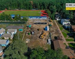 Велике будівництво на Луганщині: Фотозвіт реконструкції тренажерного залу фізкультурного центру "Олімп" у Кремінній