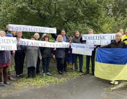 Зупиніть "руський мир": жителі трьох областей об'єднались на Хмельниччині