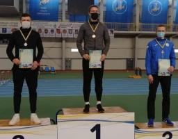 Спортсмен збірної Луганської області здобув золото та бронзу на чемпіонаті України з легкої атлетики у приміщенні серед спортсменів з вадами слуху