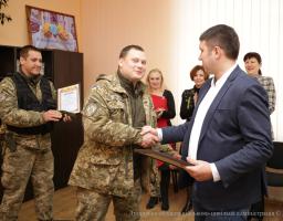 В облдержадміністрації відзначили офіцерів Державної фельд’єгерської служби