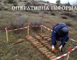 Піротехніками на Луганщині виявлено та вилучено 111 вибухонебезпечних предмети 