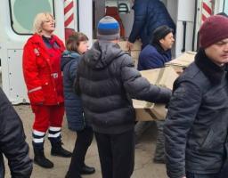 За 12 днів війни до Луганщини надійшло близько 300 тонн гуманітарних вантажів