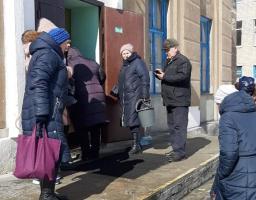 У Лисичанську працює мережа пунктів гуманітарної допомоги