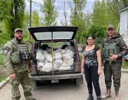 Поліція допомагає адресно доставити жителям Луганщини продукти харчування, надані державою: сьогодні їх отримали лисичани, – Сергій Гайдай