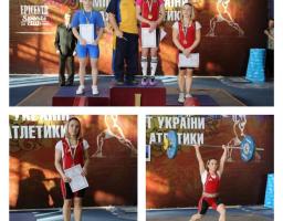 Сім медалей привезли важкоатлети Луганської області зі Всеукраїнської першості